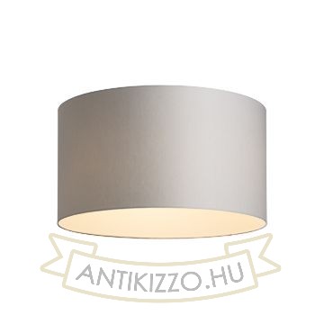 Kép RON 55/30 lámpabúra  Chintz világosszürke/fehér PVC  max. 23W