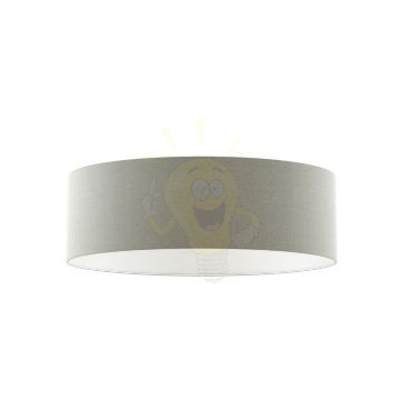 Kép RON 60/19 lámpabúra  Chintz világosszürke/fehér PVC  max. 23W