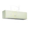 Kép LOPE 80/23 lámpabúra  Chintz menta/ezüst fólia  max. 23W