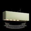 LOPE 80/23 lámpabúra  Chintz menta/ezüst fólia  max. 23W