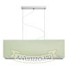 LOPE 80/23 lámpabúra  Chintz menta/ezüst fólia  max. 23W