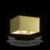 TEMPO 30/19 lámpabúra  Chintz  oliva/ezüst fólia  max. 23W