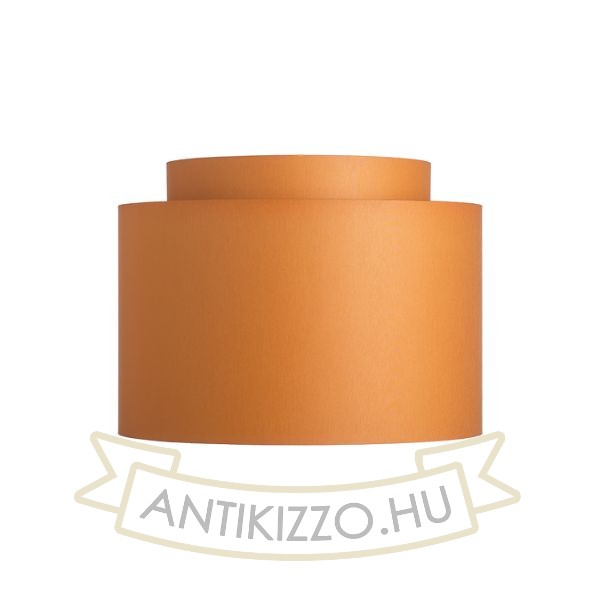 DOUBLE 40/30 lámpabúra  Chintz narancssárga/fehér PVC  max. 23W