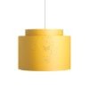 Kép DOUBLE 40/30 lámpabúra  Chintz sárgabarack/fehér PVC  max. 23W