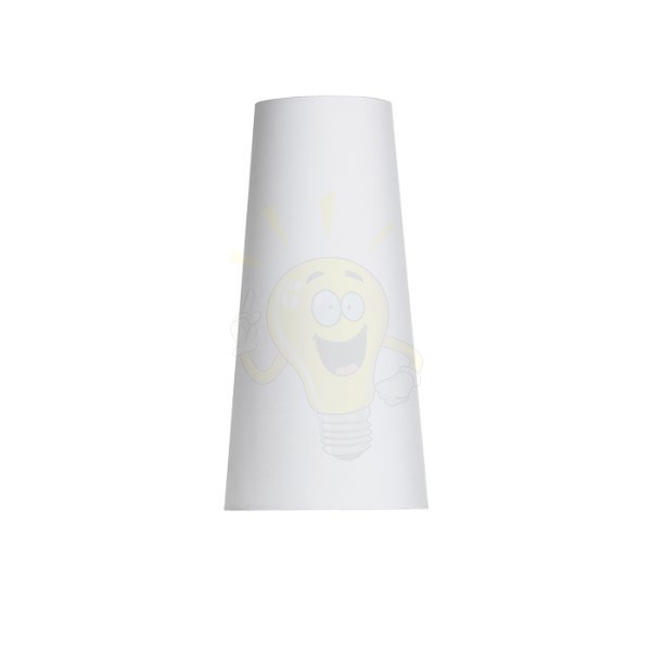 Kép CONNY 15/30 asztali lámpaernyő Polycotton fehér/fehér PVC max. 23W