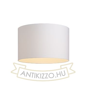 Kép RON 40/25 lámpabúra  Polycotton fehér/fehér PVC  max. 23W