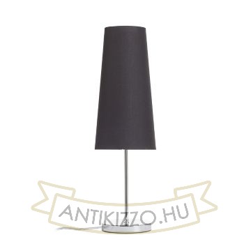 Kép CONNY 15/30 asztali lámpaernyő Polycotton fekete/arany fólia max. 23W