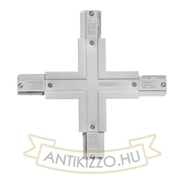 EUTRAC X kapocs ezüstszürke  230V 
