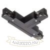 EUTRAC T bal kapocs fekete  230V 