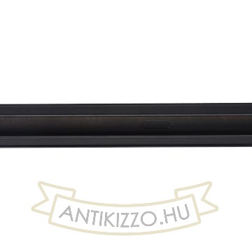 EUTRAC 3m háromfázisú áramkörös sín fekete  230V 