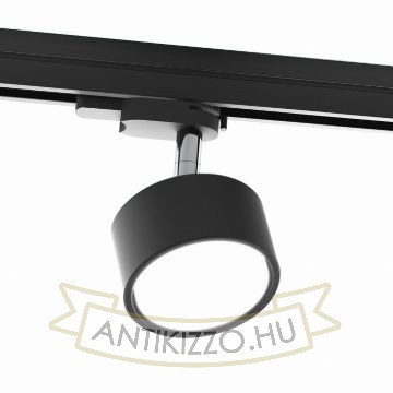 PIXIE háromfázisú áramkörös sínre fekete króm 230V LED GX53 7W