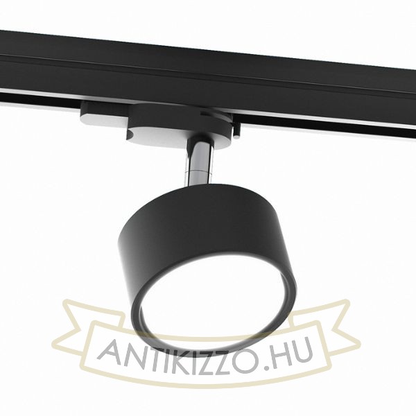 Kép PIXIE háromfázisú áramkörös sínre fekete króm 230V LED GX53 7W