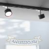 Kép PIXIE háromfázisú áramkörös sínre fekete króm 230V LED GX53 7W