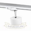 PIXIE háromfázisú áramkörös sínre fehér króm 230V LED GX53 7W