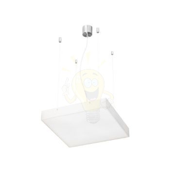 Kép STRUCTURAL 40x40 függő lámpa  szatén üveg 230V 2G11 2x24W