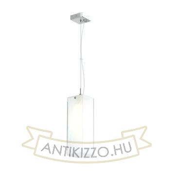 Kép LUCIA 30x10 függő lámpa  szatén üveg/króm 230V LED E27 15W