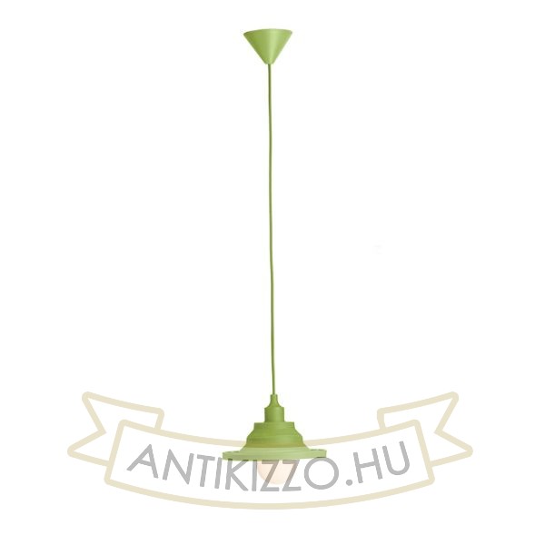 AMICI függő szilikon lámpa zöld  230V LED E27 15W