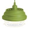 AMICI függő szilikon lámpa zöld  230V LED E27 15W