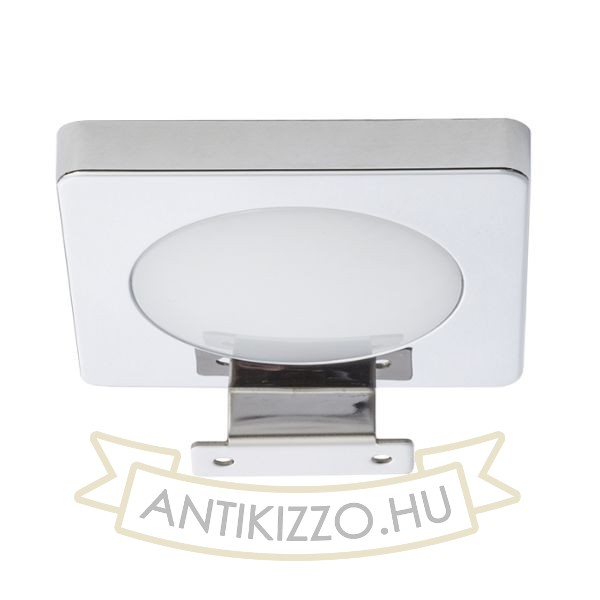 YOLO SQ tükörmegvilágító lámpa  króm 12V= LED 4W IP44  3000K