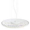 MONETA DIMM függö lámpa fehér  230V LED 36W  3000K