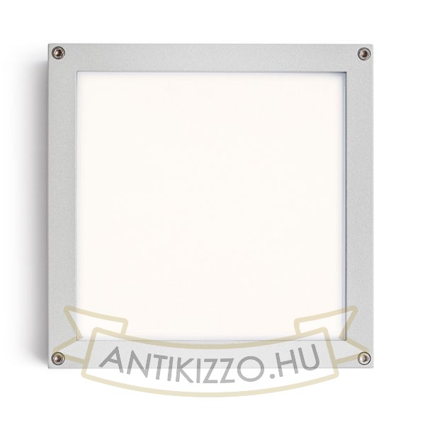 Kép SCOTT mennyezeti lámpa ezüstszürke 230V LED 9.8W IP54 3000K