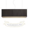 LOPE 80 függő lámpa fekete matt nikkel 230V LED E27 4x15W