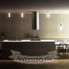 EIGHT mennyezeti lámpa  opál üveg/króm 230V LED E27 11W IP44