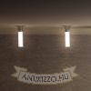 EIGHT mennyezeti lámpa  opál üveg/króm 230V LED E27 11W IP44