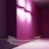 Kép CRESCENT L fali lámpa  gipsz 230V LED E14 2x6W