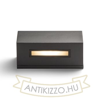 Kép WOOP fali lámpa antracit  230V R7s 78mm 12W IP54