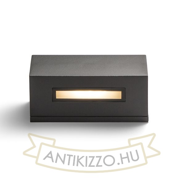 Kép WOOP fali lámpa antracit  230V R7s 78mm 12W IP54