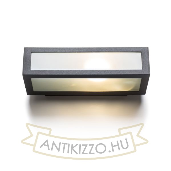 Kép GINO fali lámpa antracit  230V LED E27 11W IP44