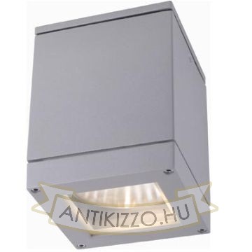 Kép QUADRA M mennyezeti lámpa ezüstszürke  230V LED E27 8W IP54