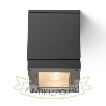 Kép QUADRA M mennyezeti lámpa antracit  230V LED E27 8W IP54