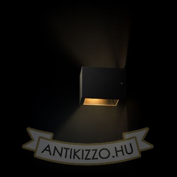 Kép CABOX II fali lámpa antracit  230V LED E27 15W IP54