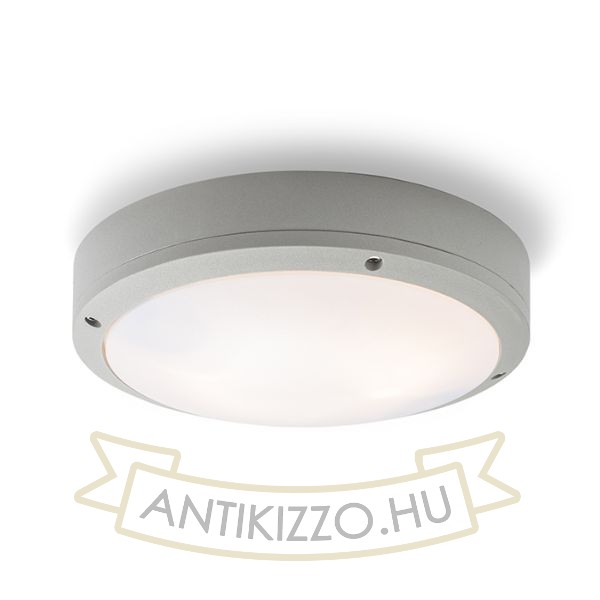 Kép SONNY mennyezeti lámpa ezüstszürke  230V LED E27 2x15W IP54