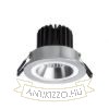 Kép MAYDAY CC süllyesztett lámpa szálcsiszolt alumínium 230V/700mA LED 9W 2700K