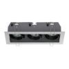 Kép MONE III dönthető ezüstszürke  12V GU5,3 3x50W