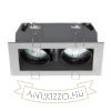 MONE II dönthető ezüstszürke  12V GU5,3 2x50W