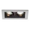 Kép MONE II dönthető ezüstszürke  12V GU5,3 2x50W