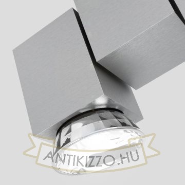 MARVEL II dönthető lámpa alumínium 230V GU10 2x50W