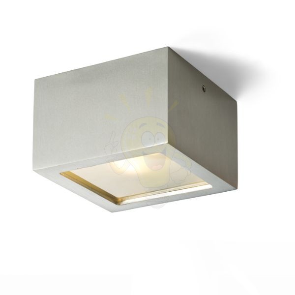 Kép DEZA négyzetes  alumínium/szatén üveg 230V LED G9 5W IP54