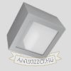 DEZA négyzetes  alumínium/szatén üveg 230V LED G9 5W IP54