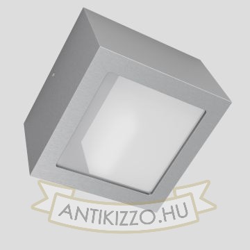 Kép DEZA négyzetes  alumínium/szatén üveg 230V LED G9 5W IP54