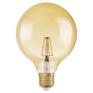 Kép OSRAM Vintage Globe 125 DIMM borostyán 230V E27 LED EQ55 2400K