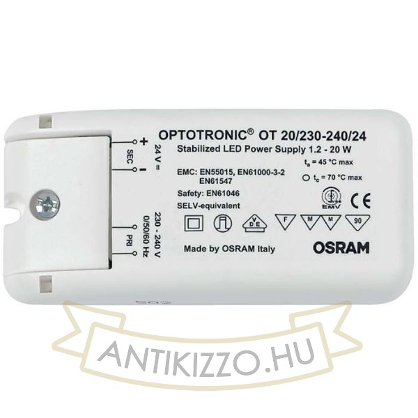 TRAFO 0,5-20W    24= 20W