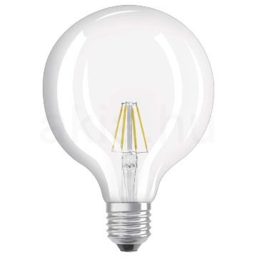 Kép OSRAM Retrofit Globe 125   világos 230V E27 LED EQ60  2700K