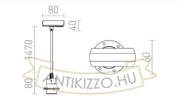 ELISA egyfázisú áramkörös sínre FEKAS1+FEK+FEKKF   230V LED E27 15W