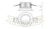 Kép TOLEDO R  fehér  230V LED 7W 60° IP44  3000K