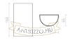 Kép MIDZACK fali lámpa fehér 230V LED 2x3W IP54 3000K